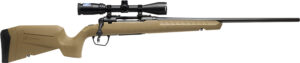 Savage Arms 32167 Axis 2 XP Combo 400 Legend 4+1 22" Black Sporter Barrel, Black Drilled & Tapped Steel Receiver, Fixed Flat Dark Earth Synthetic Stock, Right Hand, Boresighted 3-9x40