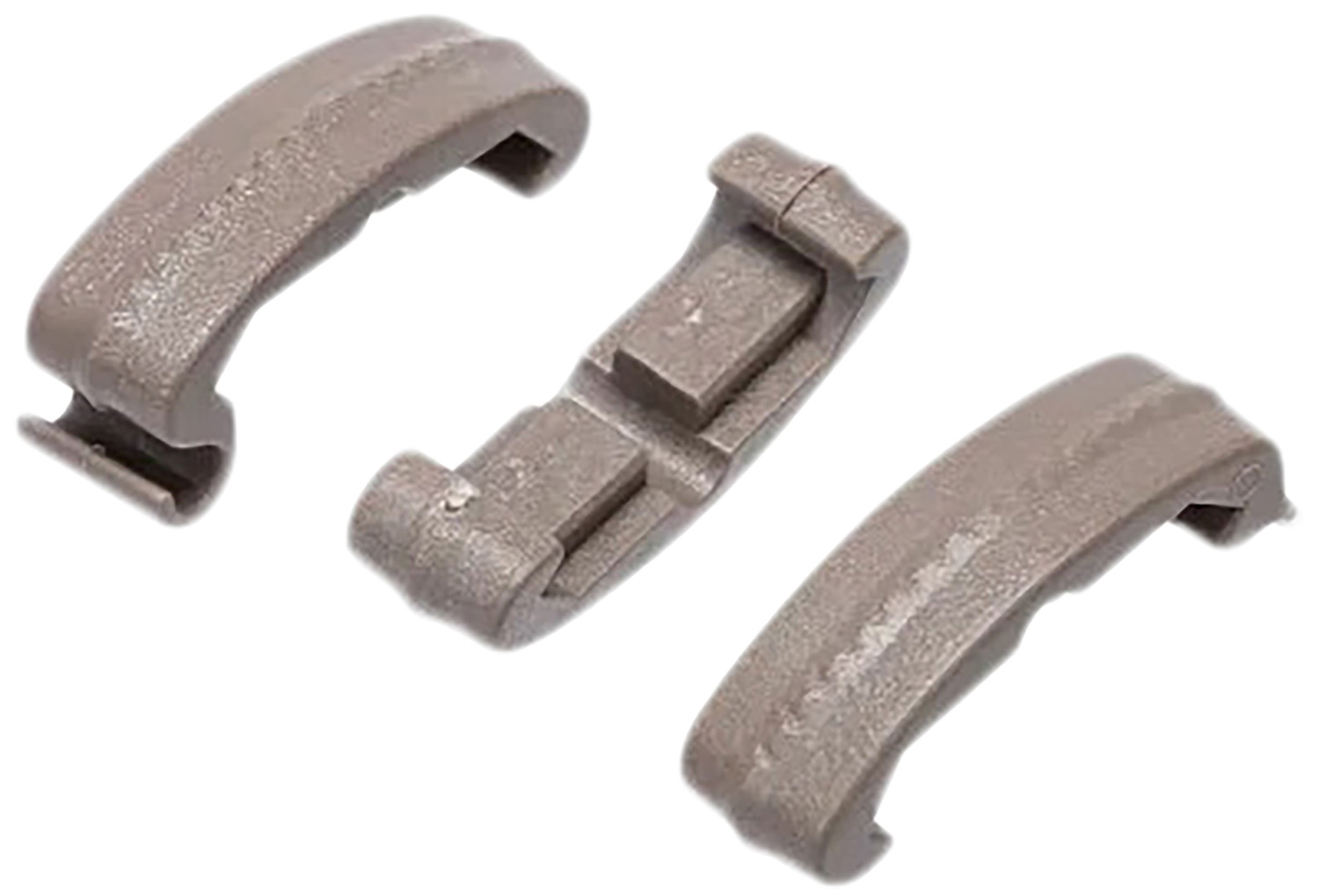 Larue Tactical LT708FDE IndexClips Rail Covers Low Profile FDE Polymer Fits AR-15 1913 Picatinny Rail Mount