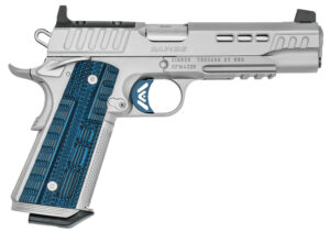 Kimber Mfg.,inc 3000454  Rapide ICE OR 45 ACP 8+1 5" Stepped Cocking Serrations Stainless Steel Slide G-10 Grip