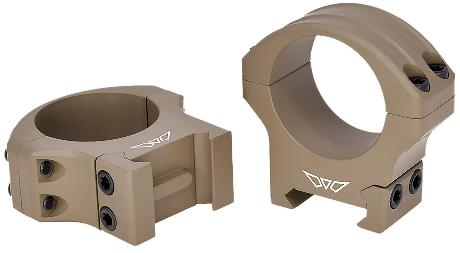 Warne 8501DE HyperLite Dark Earth Cerakote MagnaFusion Alloy 1" Tube Maxima/Weaver/Picatinny