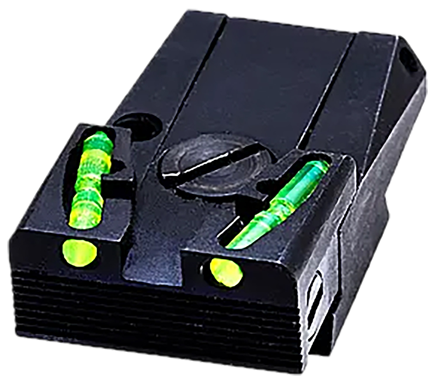 HiViz GLAD211 Adjustable Rear Sight Front Green Fits Most Glock Models