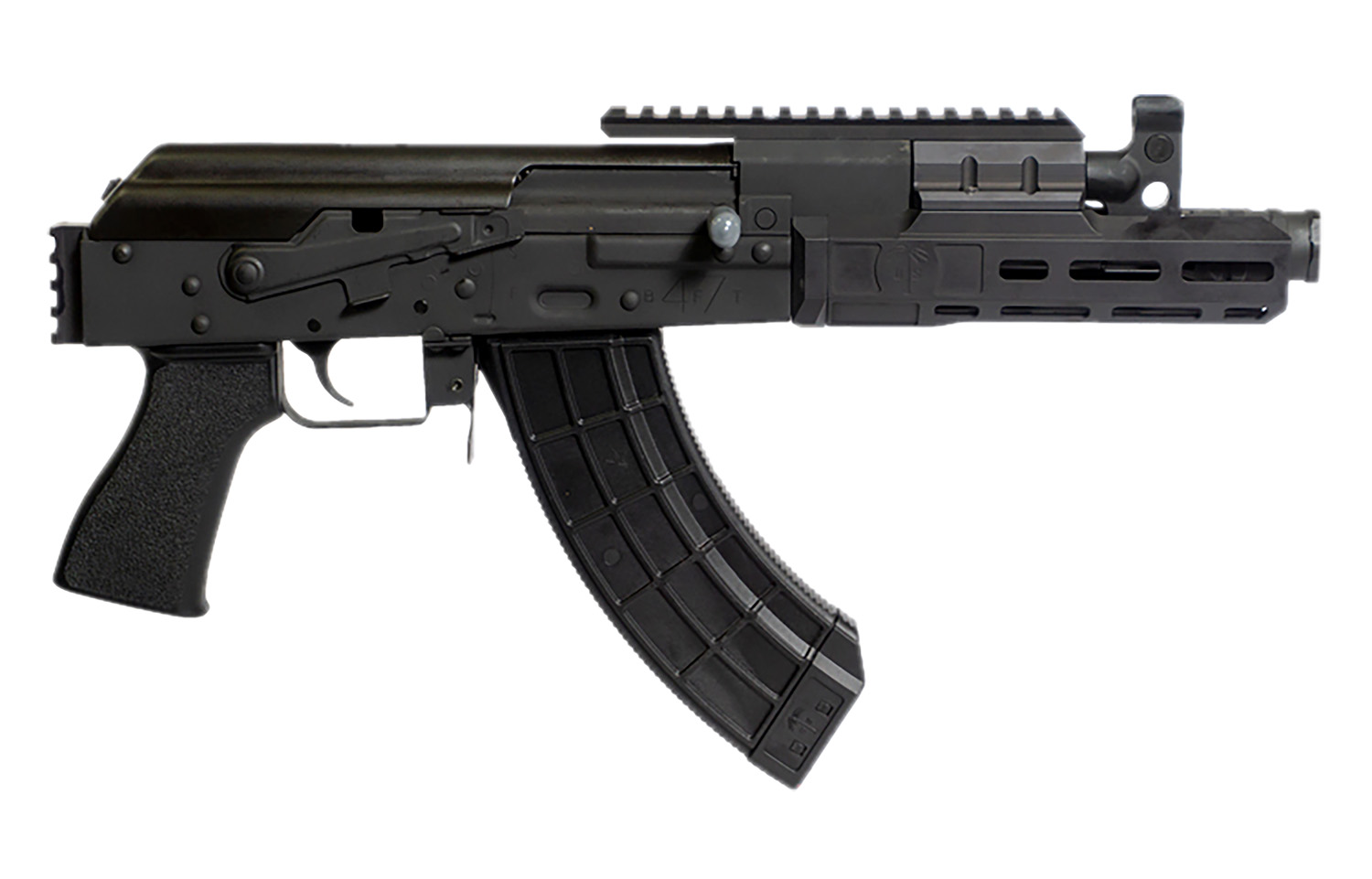 Century Arms HG8000N Draco 7.62x35mm 30+1 7.50" Black M-LOK Handguard, Black Picatinny Rail, Rear Picatinny Rail, Black Polymer Grip