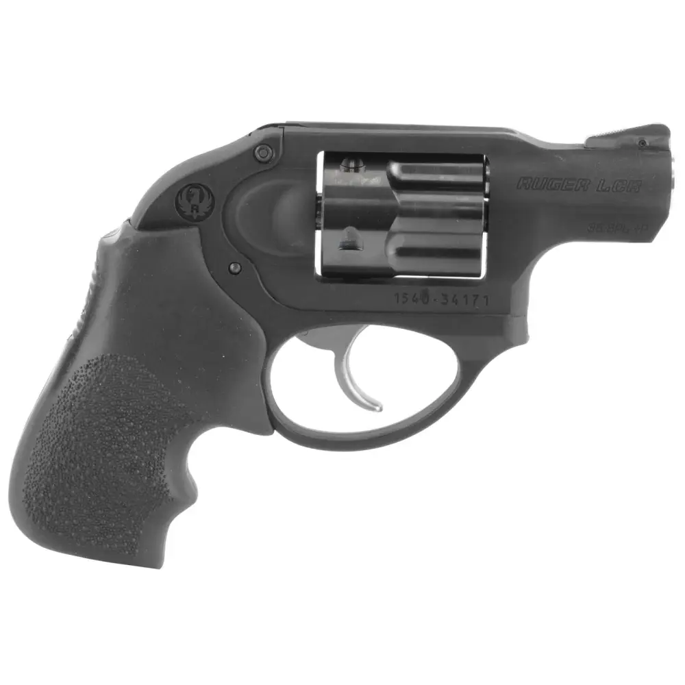 RUGER LCR 38SPL+P MAG REVOLVER BLACK 5RD