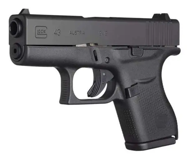 GLOCK 43 GEN 3 9MM PISTOL 3.39" FXD 5.5lb 2-6RD MAGS - Image 3