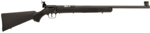 Savage Arms 28900 Mark I FVT Full Size 22 Long/22 Short/22 LR 1rd 21" Black Satin Heavy Barrel, Satin Black Carbon Steel Receiver, Black Fixed Synthetic Stock, Right Hand