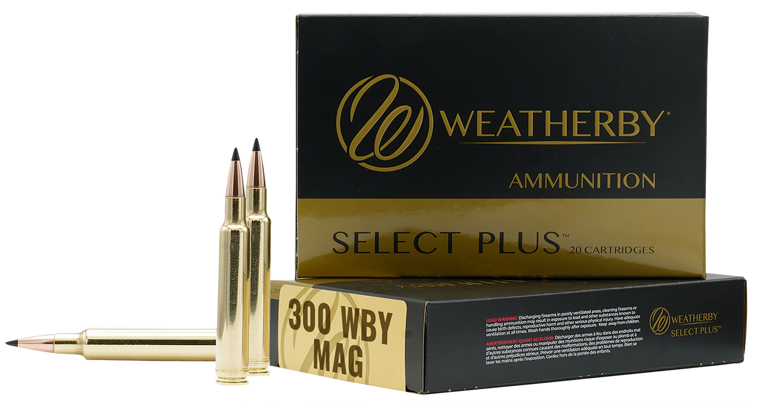 Weatherby B300180TTSX Select Plus 300WthbyMag 180gr Barnes Tipped TSX Lead Free 20 Per Box/10 Case