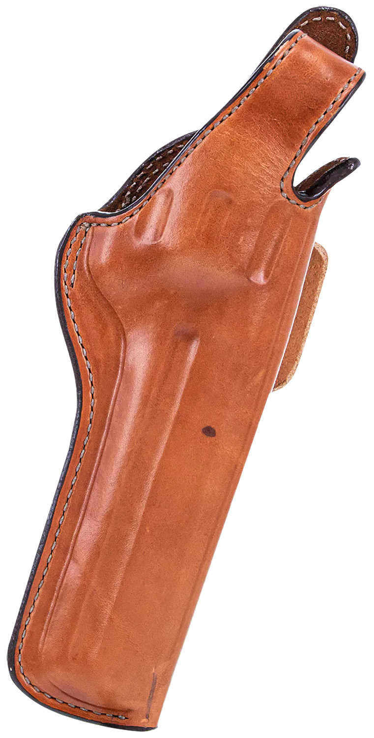 Bianchi 10277 5BHL Thumbsnap OWB Size 05 Tan Leather Belt Loop Fits S&W K Frame/Taurus 415T 2-2.25" Barrel Right Hand