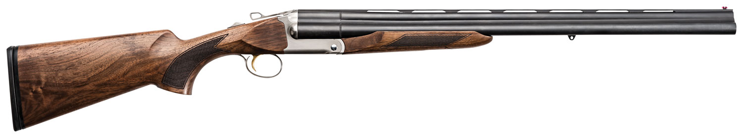 Charles Daly 930078 Triple Crown 12 Gauge 3+1 3" 28" Vent Rib Blued Tripled Barrel, Silver Finished Steel Receiver, Oiled Walnut Fixed Checkered Stock, Includes 5 Chokes