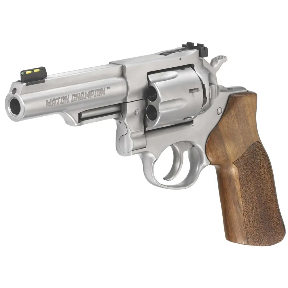 RUGER GP100 MTCH CHMP 10MM REV 4.2" STS HGE WD GRP FO ADJ SGHT - Image 2