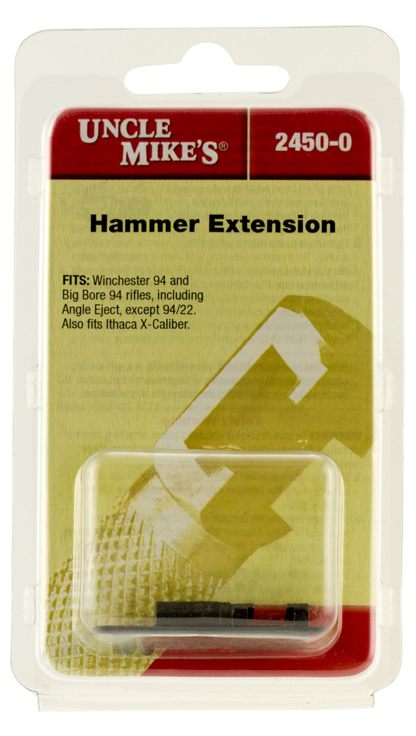 Uncle Mike's 24520 Hammer Extension Marlin (1957-1982) Lever Black Steel