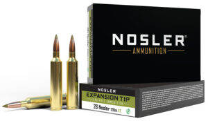 Nosler 40302 E-Tip  26Nosler 120gr E Tip Lead Free 20 Per Box/10 Case