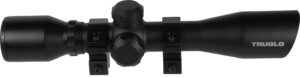 TruGlo TG8504BR Compact  Matte Black 4x32mm 1" Tube Duplex Reticle