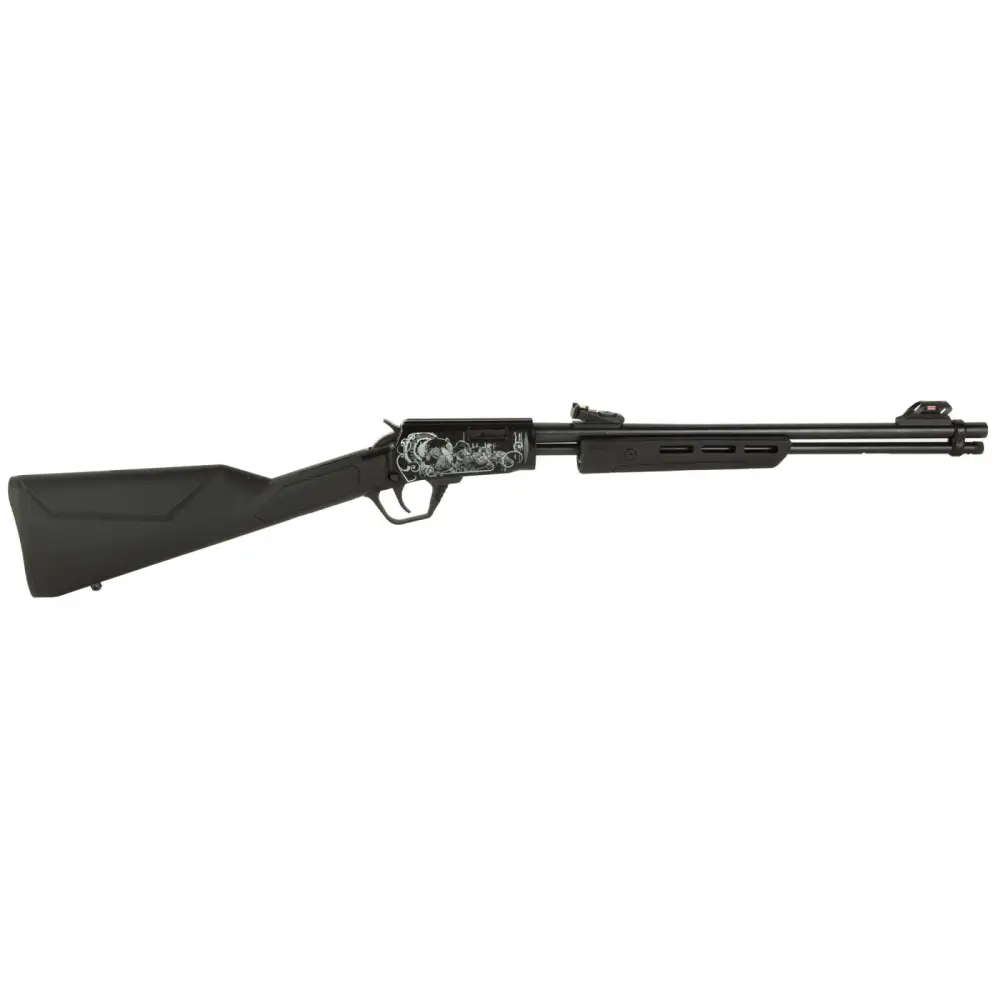 ROSSI GALLERY 22LR RFL 18" 15RD BLK ENGRAVED TRKY EDITION