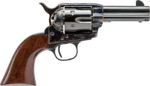 CIMARRON NEW SHERIFF 3.5" 357MAG 6RD REVOLVER CASE HARDND WALNUT GRIP