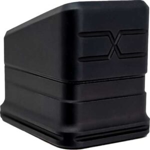 FAXON MAGAZINE EXTENSION - PLUS 5 BLACK FOR GLOCK 19