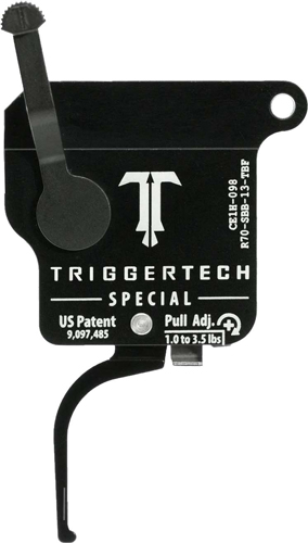 TRIGGERTECH REM 700 SNGL STAGE - BLACK SPECIAL FLAT