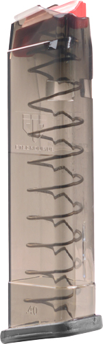 ETS MAGAZINE FOR GLOCK 40SW - 16RD CRBN SMOKE 22/23/24/27