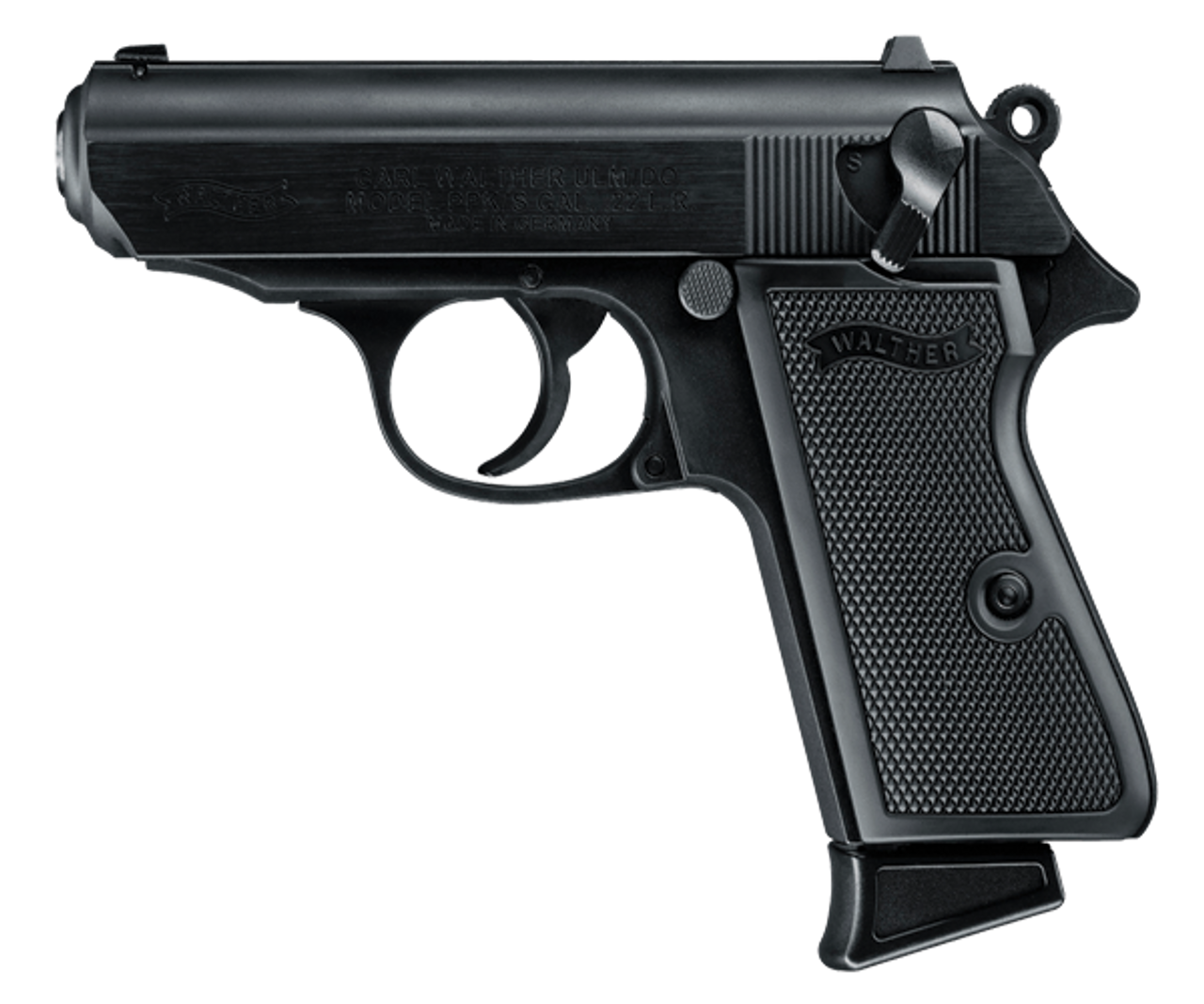 WALTHER PPK/S 22LR PSTL BLK 10RD MAG