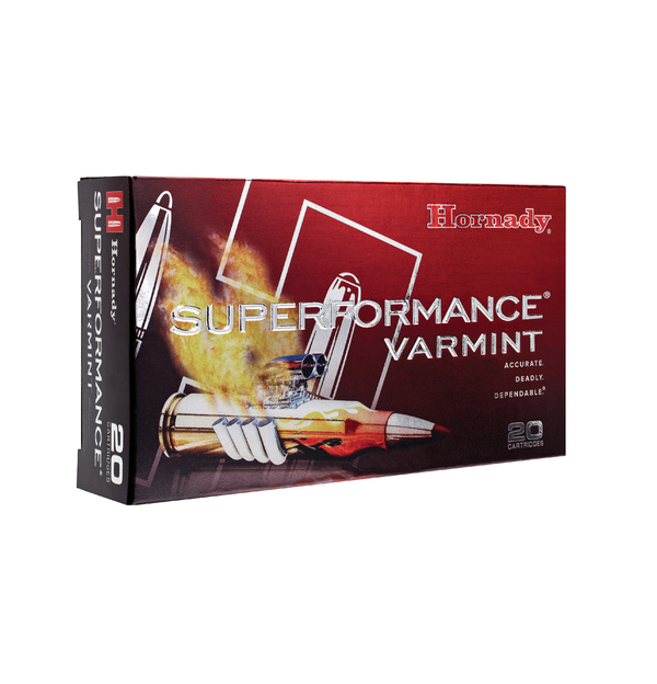 HORNADY SUPERFORMANCE VARMINT 243 WIN 75GR V-MAX 20RD BX 200RD CASE
