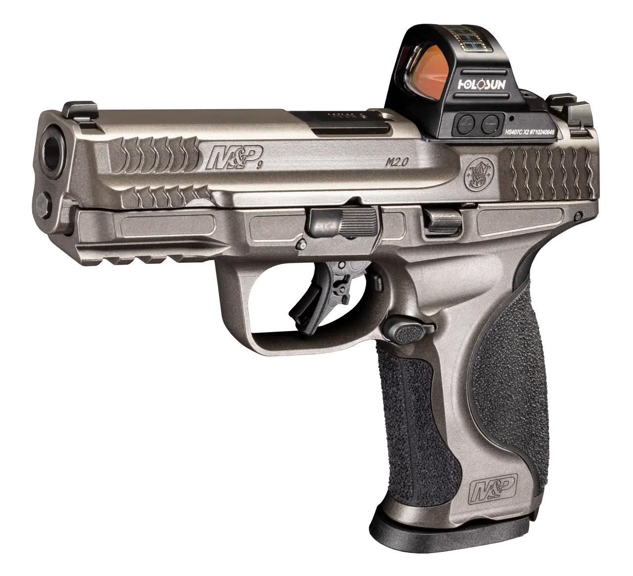 SMITH & WESSON M&P9 M2.0 METAL 9MM 17RD 4.25" W/ HOLOSUN HS407C