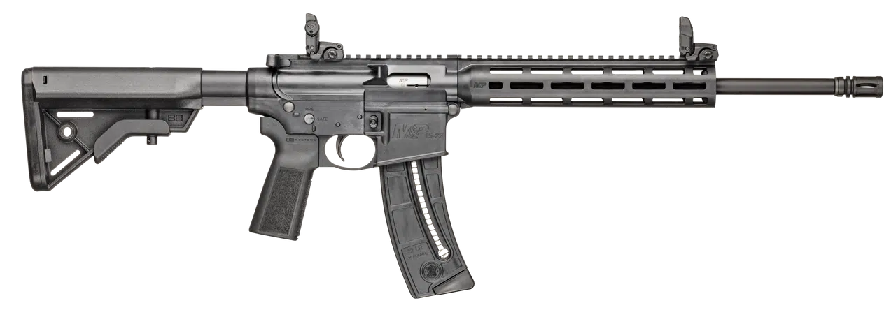SMITH & WESSON M&P 15-22 SPORT B5 22LR 16.5" BLK 25RD