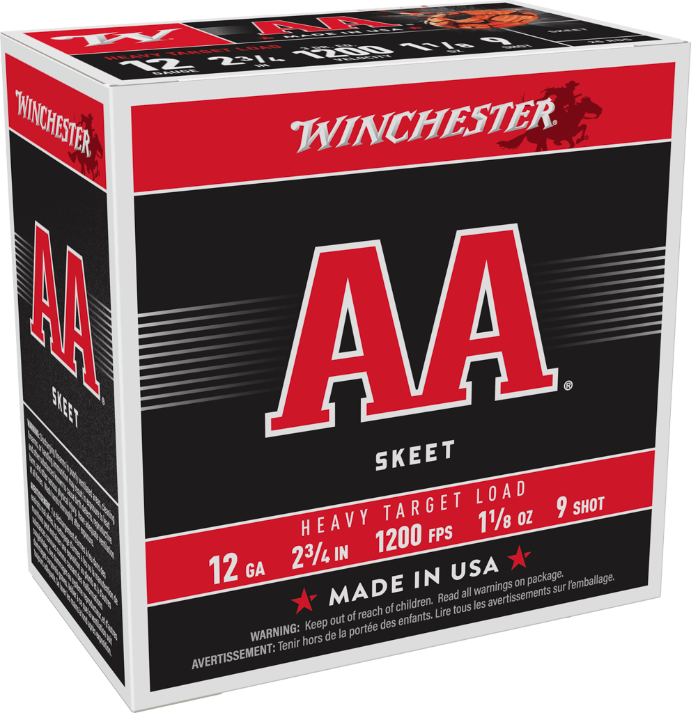 WINCHESTER AA HVY TRGT 12GA 23/4 #9 1-1/8OZ 25RDS