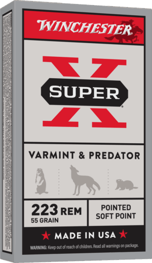 WINCHESTER SUPER X 223REM  55G JHP 20RD BX 200RD CASE