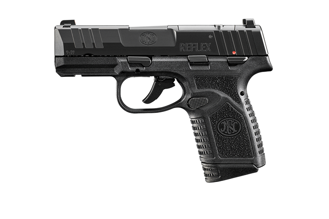 FN REFLEX MRD MS BLACK 9MM PSTL 3.3" 2-10RD