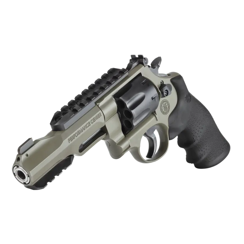 SMITH & WESSON P.C. MODEL 327 TRR8 MOSS CERAKOTE 357 MAG REVOLVER 5" 8RD