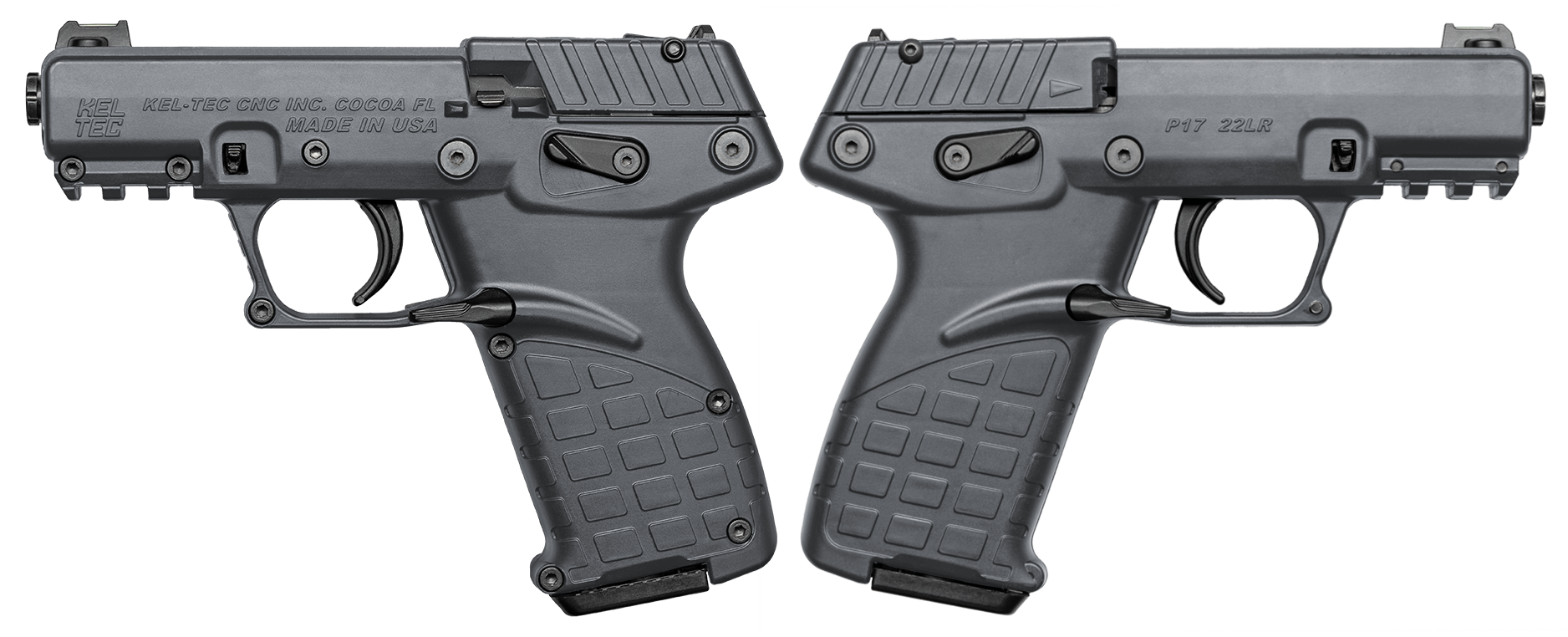 KELTEC P17 22LR TUNGSTEN GRY PSTL 16+1