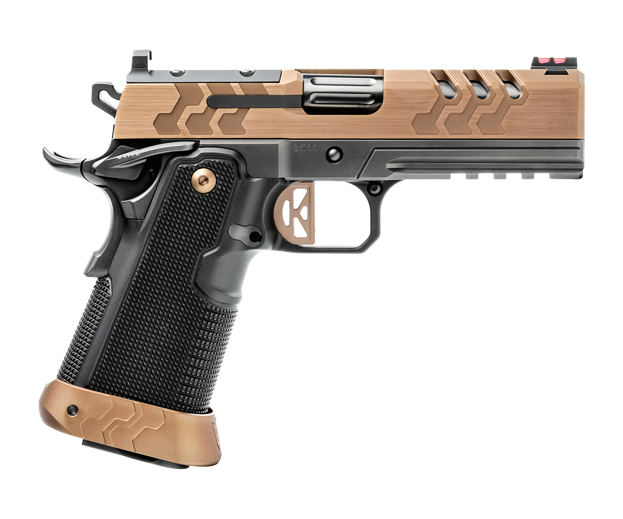 KIMBER 2K11 PRO O.R. COYOTE 4.25" 9MM PISTL BLK/COYOTE 2-19RD MAGS