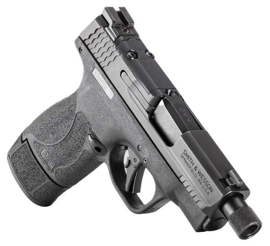SMITH & WESSON M&P 9 SHIELD PLUS THREADED NMS 9MM 3.7" 1-10RD, 1-13RD, 1-15RD