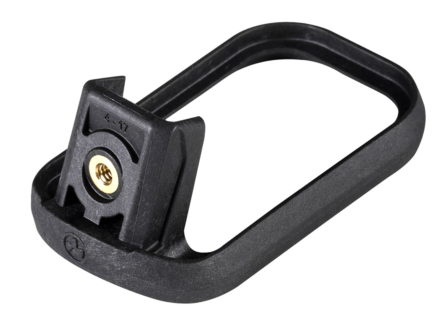 Magpul MAG932-BLK GL Enhanced Mag Well Compatible w/Gen4 Glock 17/22/31/34/35/37 Black Polymer