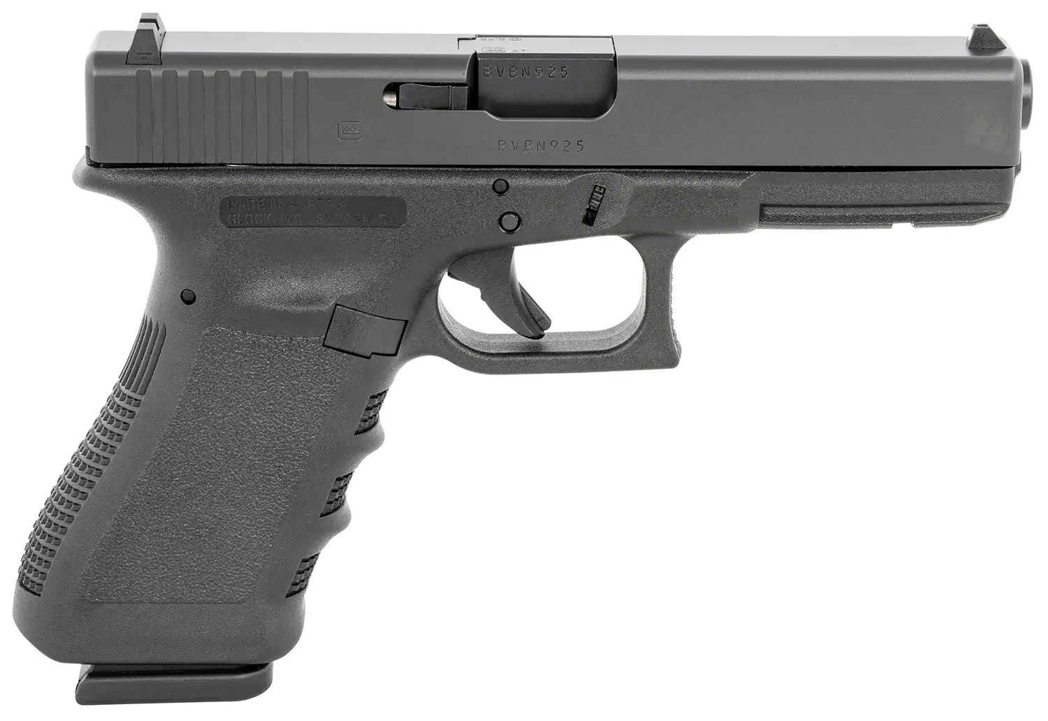 GLOCK 17 V 9MM PISTOL 4.49" BLACK FXD 5.5 3-17RD MAGS
