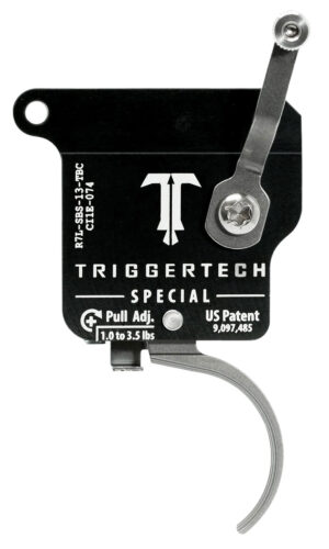 TriggerTech R7LSBS13TBC Special  Single-Stage Traditional Curved Trigger with 1-3.50 lbs Draw Weight for Remington 700 Left