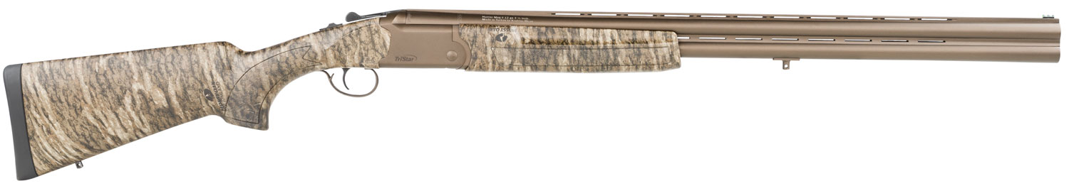 TriStar 35228 Hunter Mag II 12 Gauge 3.5" 2rd 28" Midnight Bronze Vent Rib Barrel/Receiver, Mossy Oak Digital BottomLands Stock