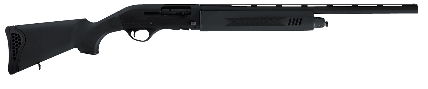 Escort HEPS2022051Y PS Youth 20 Gauge Semi-Auto 3" 4+1 22" Black Vent Rib Barrel, Black Anodized Grooved Aluminum Receiver, Adj LOP & Shim Black Synthetic Stock, Right Hand