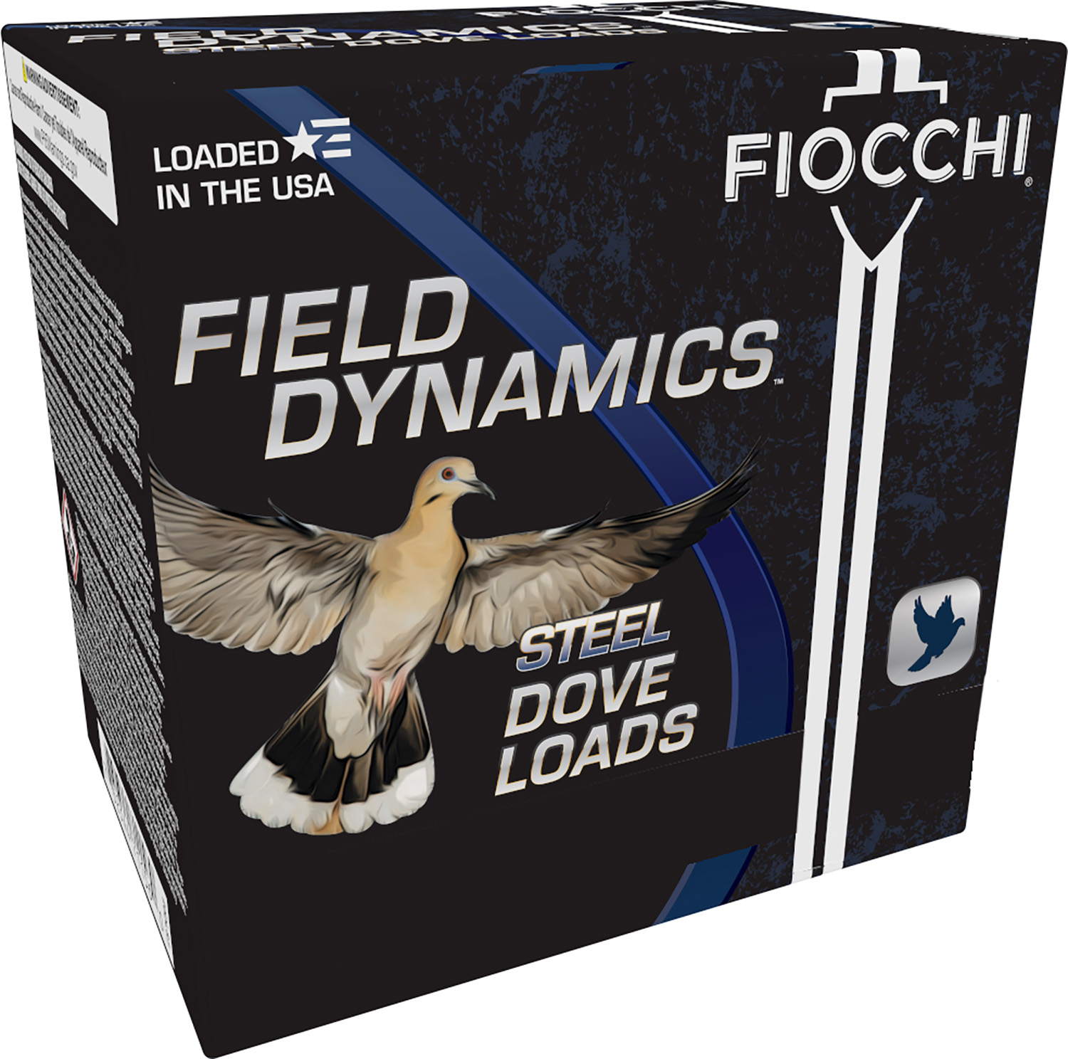 Fiocchi 12DLS187 Field Dynamics Dove & Quail 12Gauge 2.75" 1 1/8oz 7Shot 25 Per Box/10 Case