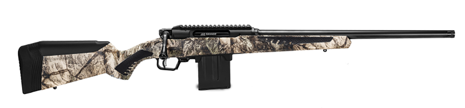 Savage Arms 57659 Impulse Predator Full Size 308 Win 10+1 20" Matte Black Threaded Barrel, Matte Black Aluminum Receiver w/Picatinny Rail, Mossy Oak Terra Gila Synthetic AccuStock, Ambidextrous
