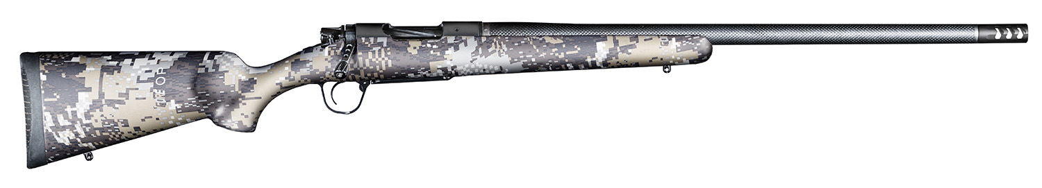 Christensen Arms 8010627500 Ridgeline FFT 308 Win 4+1 16" Carbon Fiber/Threaded Barrel, Black Nitride, Sitka Elevate II Camo Stock