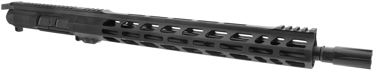 TacFire BU-9MM-16 Rifle Upper Assembly 9mm Luger Caliber with 16" Black Nitride Barrel, Black Anodized 7075-T6 Aluminum Receiver & M-LOK Handguard for AR-Platform Includes Bolt Carrier Group