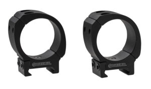 Wheeler 1133750 Sporter Scope Rings  Black 30mm Low
