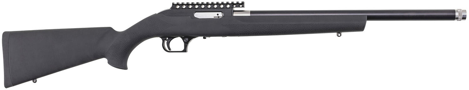 Magnum Research SSH22UT Magnum Lite SwitchBolt 22 LR 10+1 18" Black Tensioned w/Threaded Muzzle Barrel, Black Receiver w/Picatinny Rail, Black Hogue OverMolded Polymer Stock