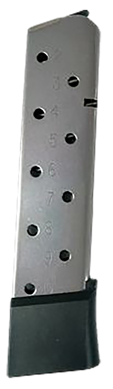 Kimber Mfg.,inc 1100167A 10rd 45 ACP Fits 1911 Silver Steel