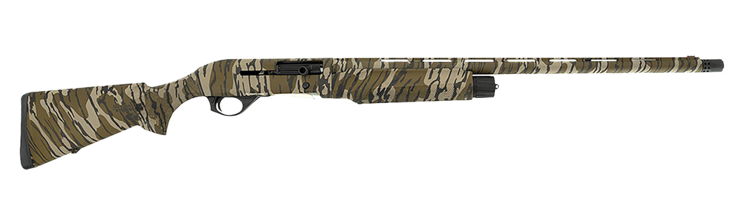 Spandau Arms 21000191 S2 12 Gauge Semi-Auto 3" 3- 2.75" Shells 24" Overall Mossy Oak Bottomland Vent Rib Barrel, Drilled & Tapped Receiver, Fixed Synthetic Stock, Benelli Choke Tube System
