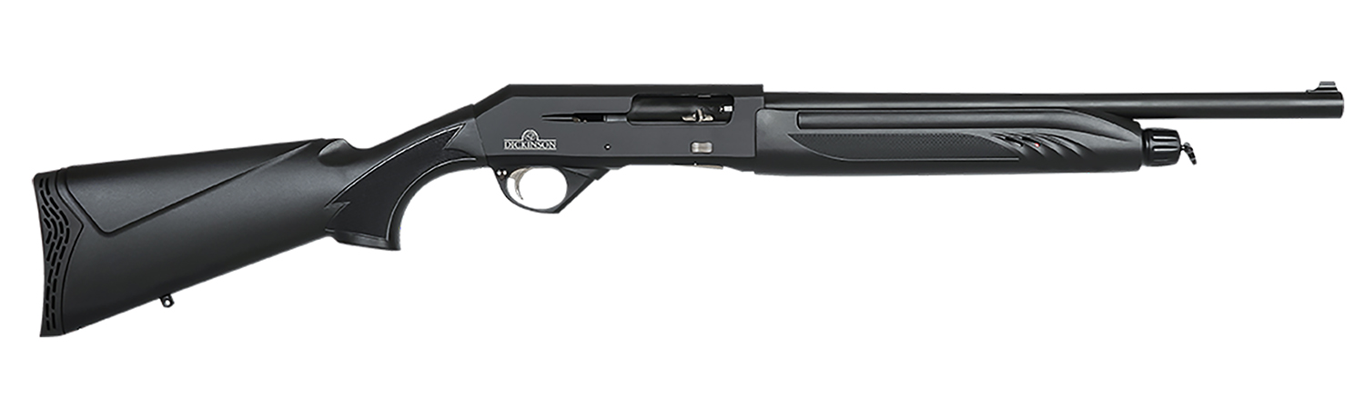 Dickinson LLC 212 12 Gauge Semi-Auto 5+1 28" Black Barrel, Receiver & Black Fixed Synthetic Stock