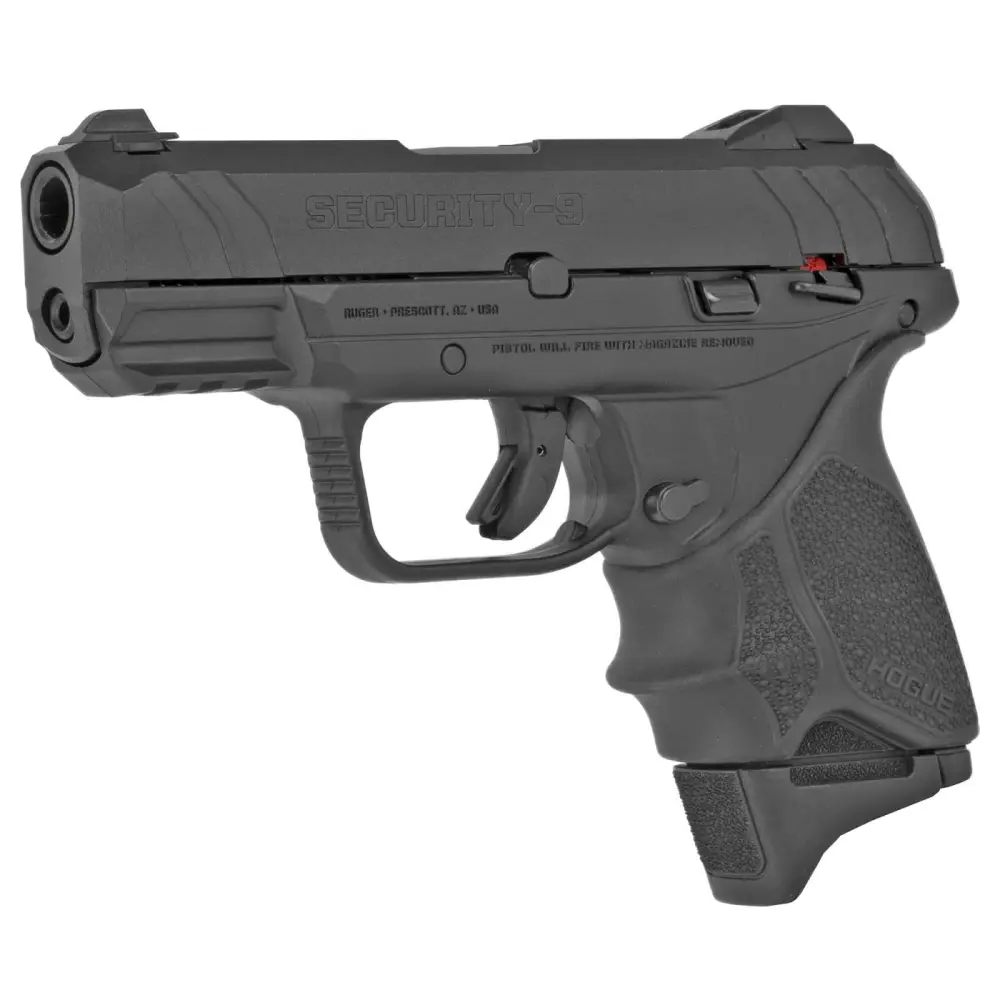 RUGER SECURITY-9MM 3.4" PISTOL BLK/BLK 10+1 MS HOGUE - Image 2