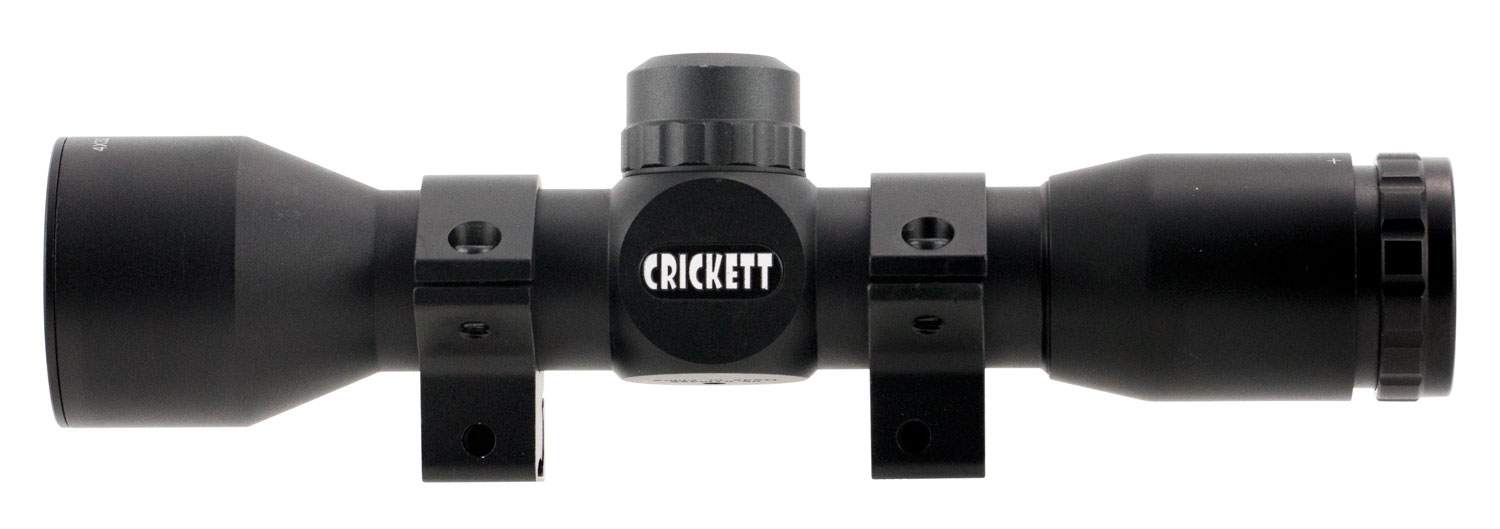 Crickett KSA054 Quick Focus Black 4x32mm 1" Tube Mil-Dot Reticle