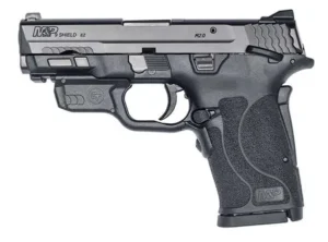 SMITH & WESSON M&P 9 SHIELD EZ M2.0 3.675" PSTL 8RD RED LSRGD AMBI TLCI SAO