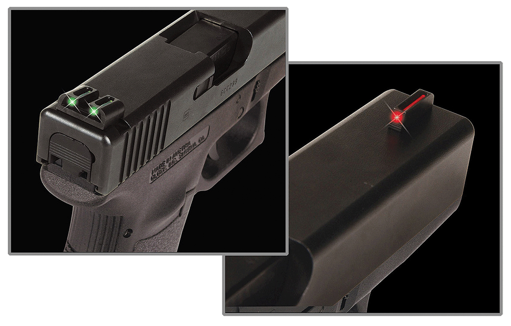 TruGlo TG131G1 Fiber-Optic Red/Fiber Optic Front Sight-Green/Fiber Optic Rear Sight Glock 17/17L/19